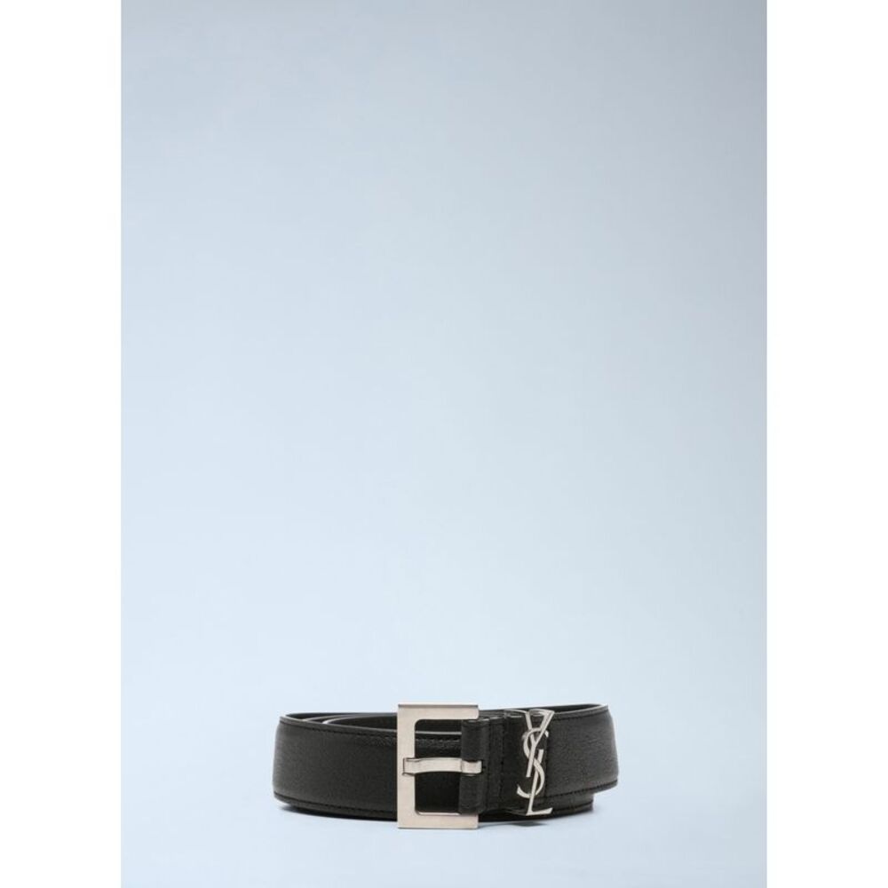 Saint Laurent Women Cassandre Thin Belt